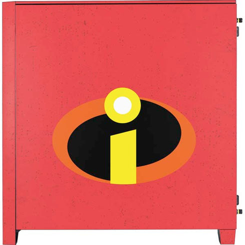 Disney The Incredibles Main Logo Corsair 4000D Tempered Glass Mid-Tower ATX Case Skin