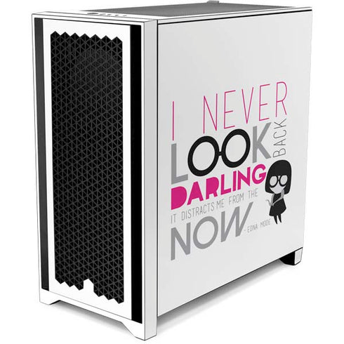 Disney The Incredibles Edna Mode Art Corsair 4000D Tempered Glass Mid-Tower ATX Case Skin
