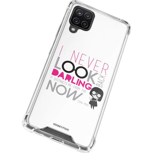 Disney The Incredibles Edna Mode Art Galaxy A12 Clear Case