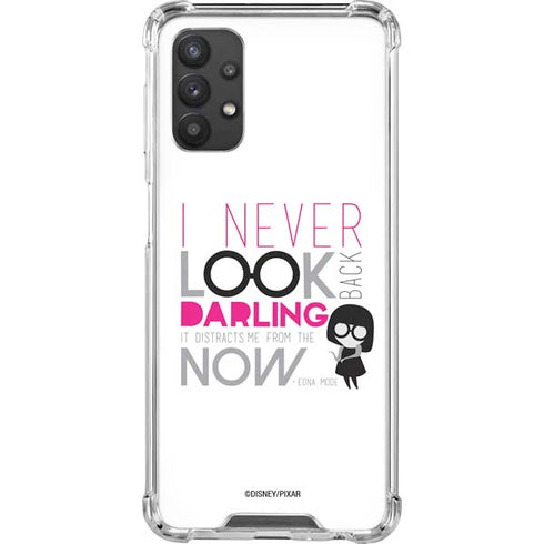 Disney The Incredibles Edna Mode Art Galaxy A32 5G Clear Case