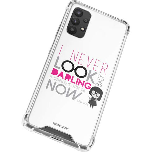 Disney The Incredibles Edna Mode Art Galaxy A32 5G Clear Case