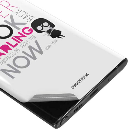 Disney The Incredibles Edna Mode Art Galaxy Note 10 Plus Skin