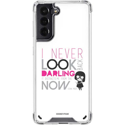 Disney The Incredibles Edna Mode Art Galaxy S21 5G Clear Case