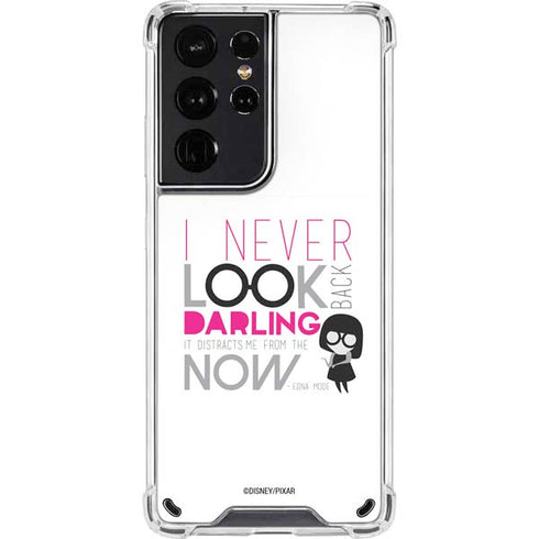Disney The Incredibles Edna Mode Art Galaxy S21 Ultra 5G Clear Case