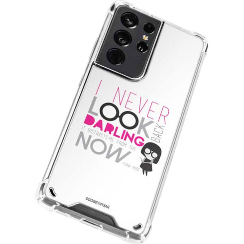 Disney The Incredibles Edna Mode Art Galaxy S21 Ultra 5G Clear Case