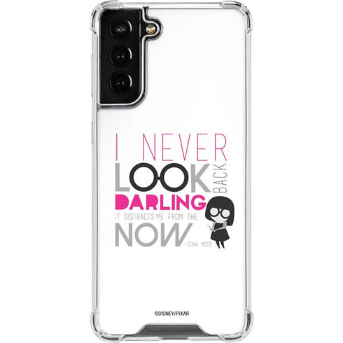Disney The Incredibles Edna Mode Art Galaxy S22 Plus Clear Case