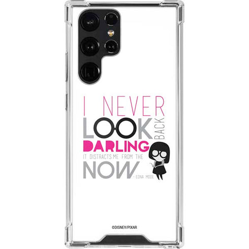 Disney The Incredibles Edna Mode Art Galaxy S22 Ultra Clear Case