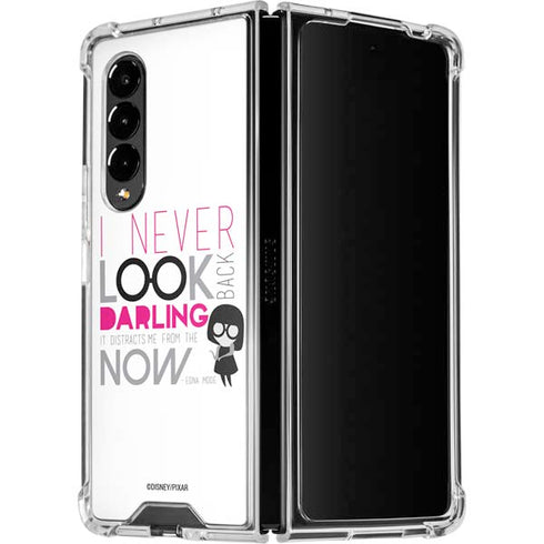 Disney The Incredibles Edna Mode Art Galaxy Z Fold4 5G Clear Case