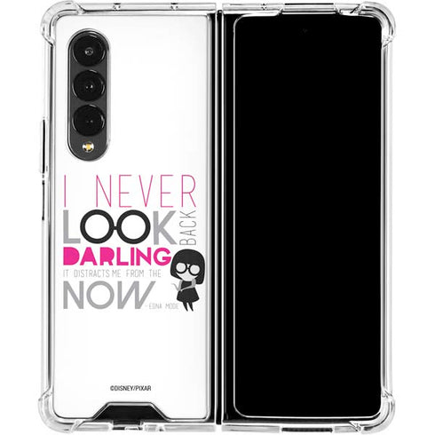 Disney The Incredibles Edna Mode Art Galaxy Z Fold4 5G Clear Case
