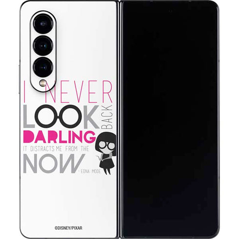 Disney The Incredibles Edna Mode Art Galaxy Z Fold4 5G Skin