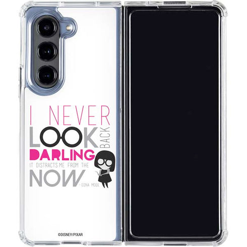 Disney The Incredibles Edna Mode Art Galaxy Z Fold5 5G Clear Case
