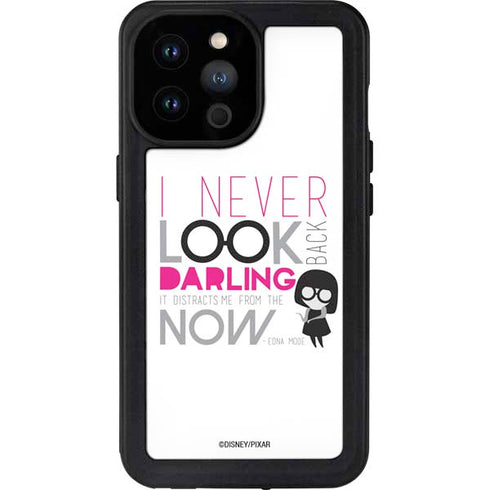 Disney The Incredibles Edna Mode Art iPhone 14 Pro Max Waterproof Case