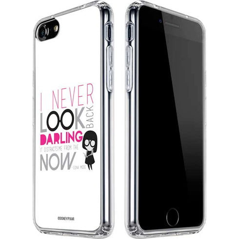 Disney The Incredibles Edna Mode Art iPhone SE (2nd & 3rd Gen) Clear Case
