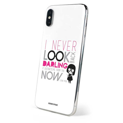 Disney The Incredibles Edna Mode Art iPhone XS Skin