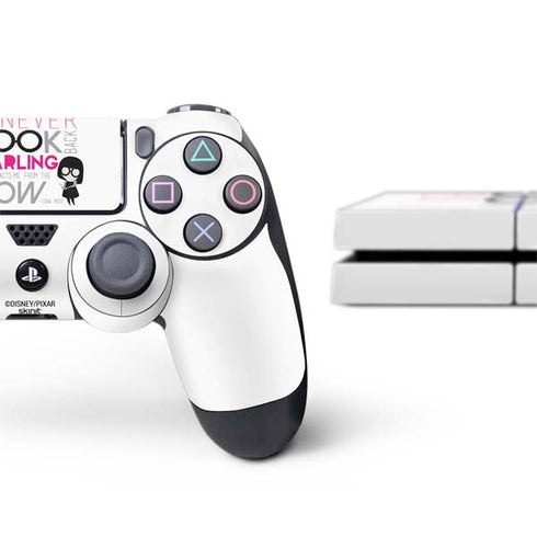 Disney The Incredibles Edna Mode Art PS4 Console and Controller Bundle Skin