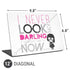 Disney The Incredibles Edna Mode Art Universal Laptop 12in (9.8 x 6.8in) Skin