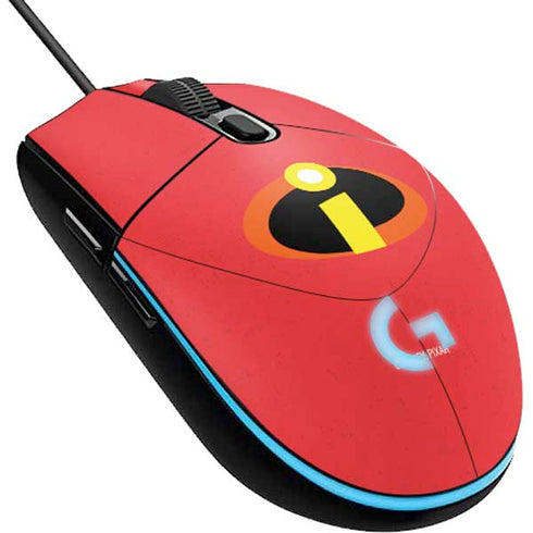 Disney The Incredibles Main Logo G203 Prodigy RGB Wired Gaming Mouse Skin