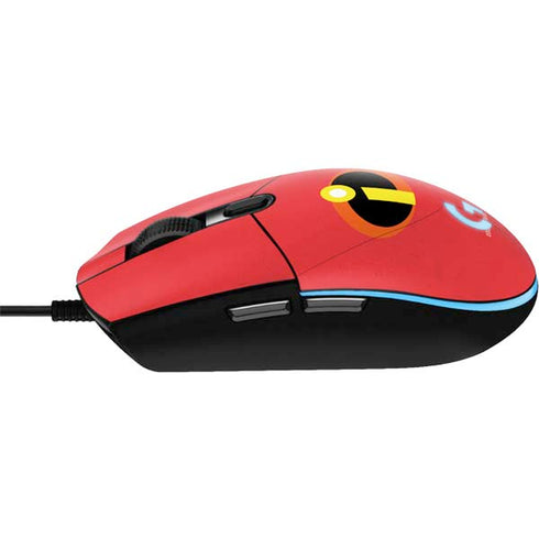 Disney The Incredibles Main Logo G203 Prodigy RGB Wired Gaming Mouse Skin