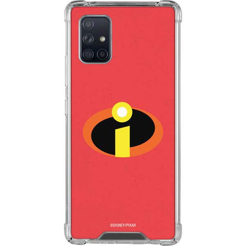 Disney The Incredibles Main Logo Galaxy A71 5G Clear Case