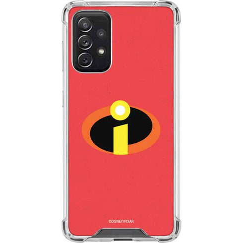 Disney The Incredibles Main Logo Galaxy A72 5G Clear Case