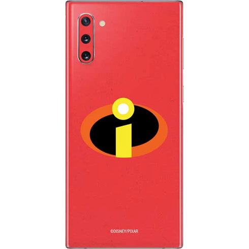 Disney The Incredibles Main Logo Galaxy Note 10 Skin