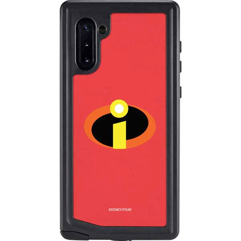 Disney The Incredibles Main Logo Galaxy Note 10 Waterproof Case