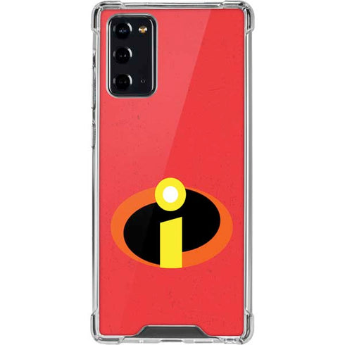 Disney The Incredibles Main Logo Galaxy Note20 5G Clear Case