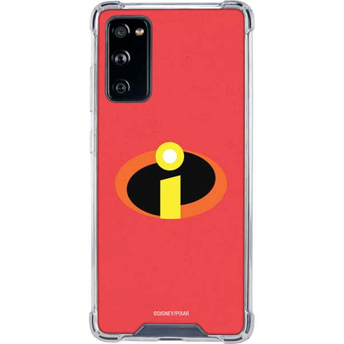 Disney The Incredibles Main Logo Galaxy S20 FE Clear Case
