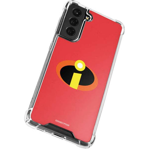 Disney The Incredibles Main Logo Galaxy S21 FE Clear Case
