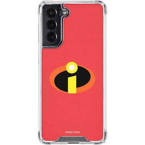 Disney The Incredibles Main Logo Galaxy S22 Clear Case