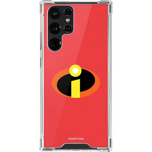 Disney The Incredibles Main Logo Galaxy S22 Ultra Clear Case