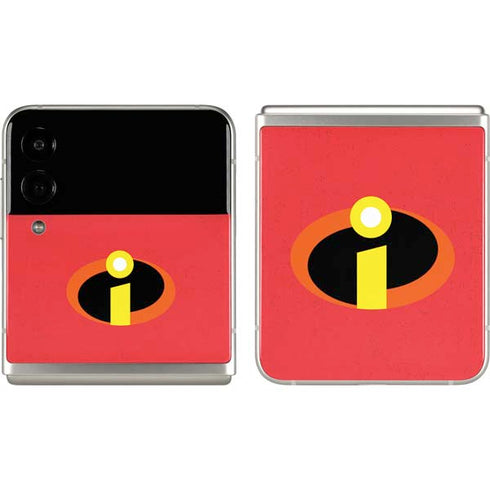 Disney The Incredibles Main Logo Galaxy Z Flip3 5G Skin