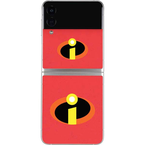 Disney The Incredibles Main Logo Galaxy Z Flip4 5G Skin
