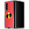 Disney The Incredibles Main Logo Galaxy Z Fold4 5G Clear Case
