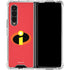 Disney The Incredibles Main Logo Galaxy Z Fold4 5G Clear Case