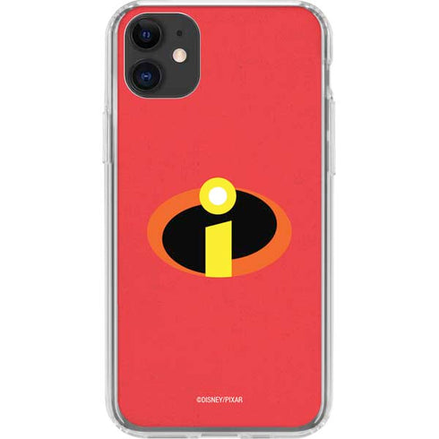 Disney The Incredibles Main Logo iPhone 11 Clear Case