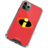Disney The Incredibles Main Logo iPhone 11 Pro Max Clear Case