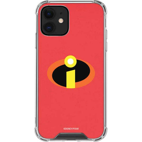 Disney The Incredibles Main Logo iPhone 12 Clear Case