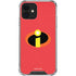 Disney The Incredibles Main Logo iPhone 12 Clear Case