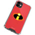 Disney The Incredibles Main Logo iPhone 12 Clear Case