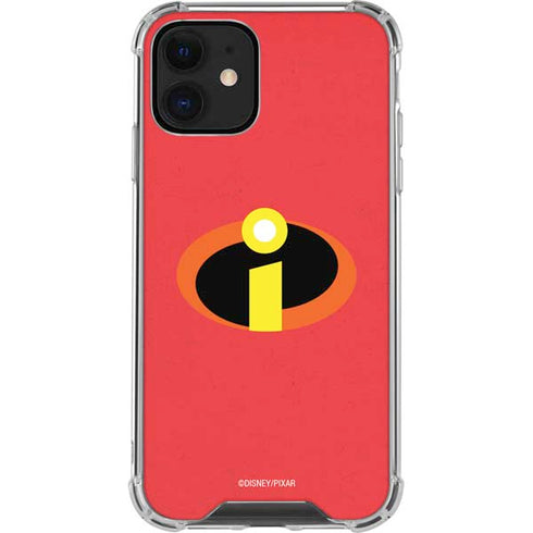 Disney The Incredibles Main Logo iPhone 12 Mini Clear Case