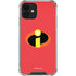 Disney The Incredibles Main Logo iPhone 12 Mini Clear Case