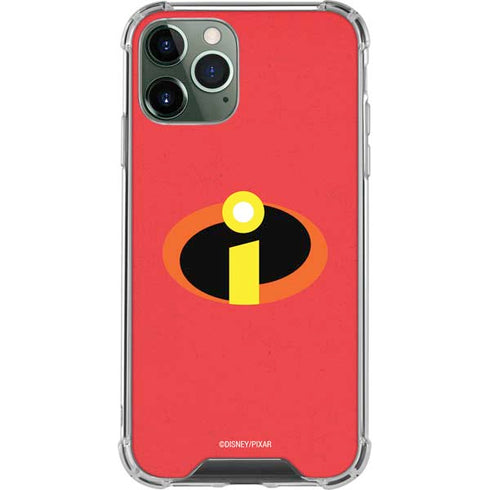 Disney The Incredibles Main Logo iPhone 12 Pro Clear Case
