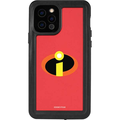 Disney The Incredibles Main Logo iPhone 12 Pro Waterproof Case