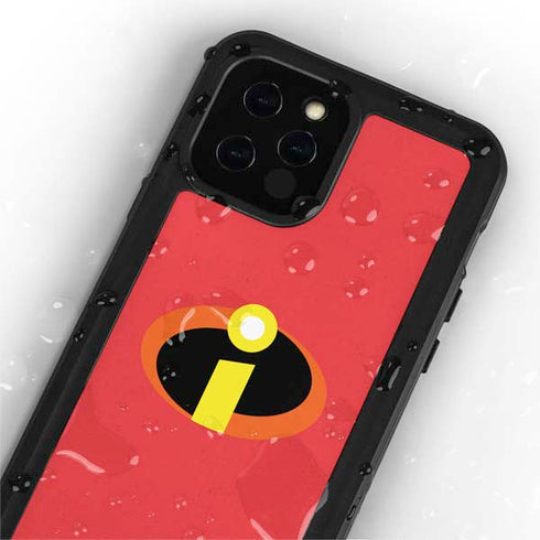 Disney The Incredibles Main Logo iPhone 12 Pro Waterproof Case