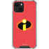 Disney The Incredibles Main Logo iPhone 14 Plus Clear Case