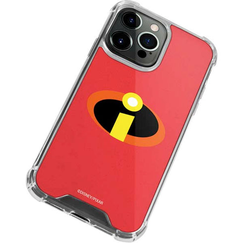 Disney The Incredibles Main Logo iPhone 15 Pro Clear Case