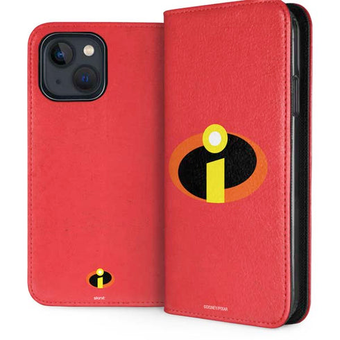 Disney The Incredibles Main Logo iPhone 15 Plus Folio Case
