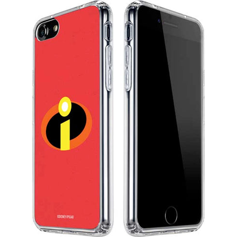 Disney The Incredibles Main Logo iPhone SE (2nd & 3rd Gen) Clear Case