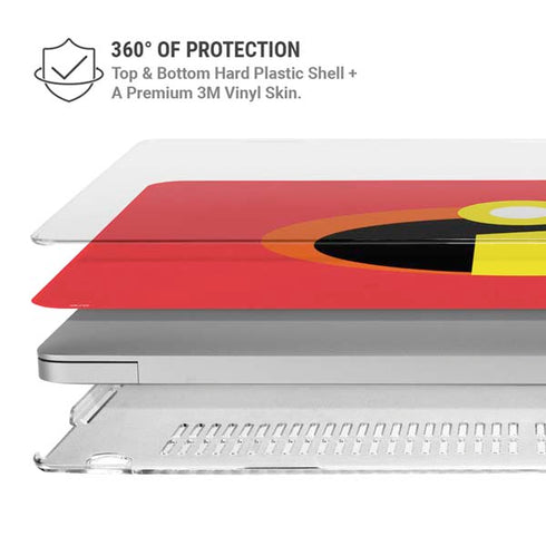 Disney The Incredibles Main Logo MacBook Air 13in M1 (2021) Case plus Skin